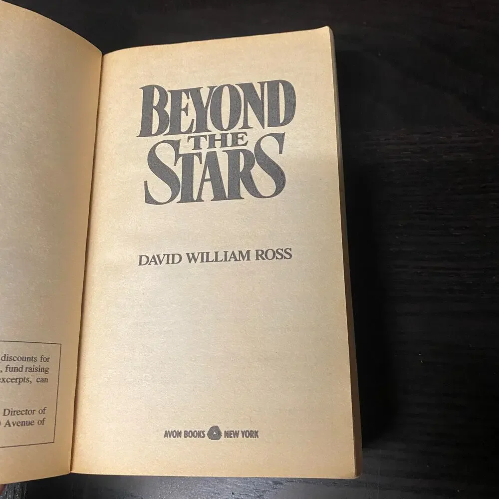Beyond the Stars - paperback, 9780380714711, David William Ross